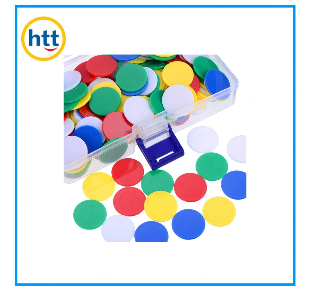 Counters Counting Chips Plastic Markers Mixed Colors Bingo Chips