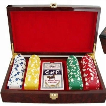 Gambling Games Casino Style Texas Hold′ Em Poker Set